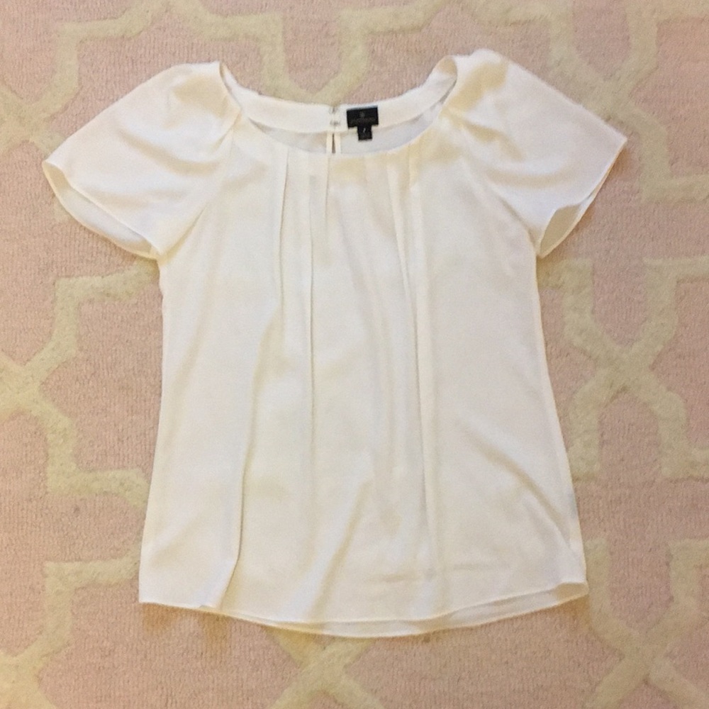 Cream blouse